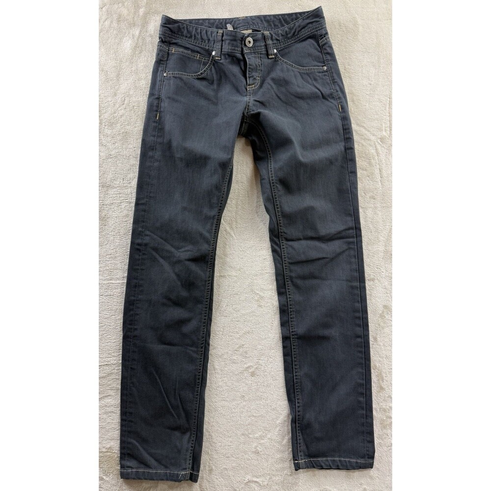 Athleta Frontier Charcoal Straight Leg Jeans Size 4 Style #265830 Low Rise